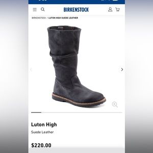 Birkenstock Luton Suede Boots-New